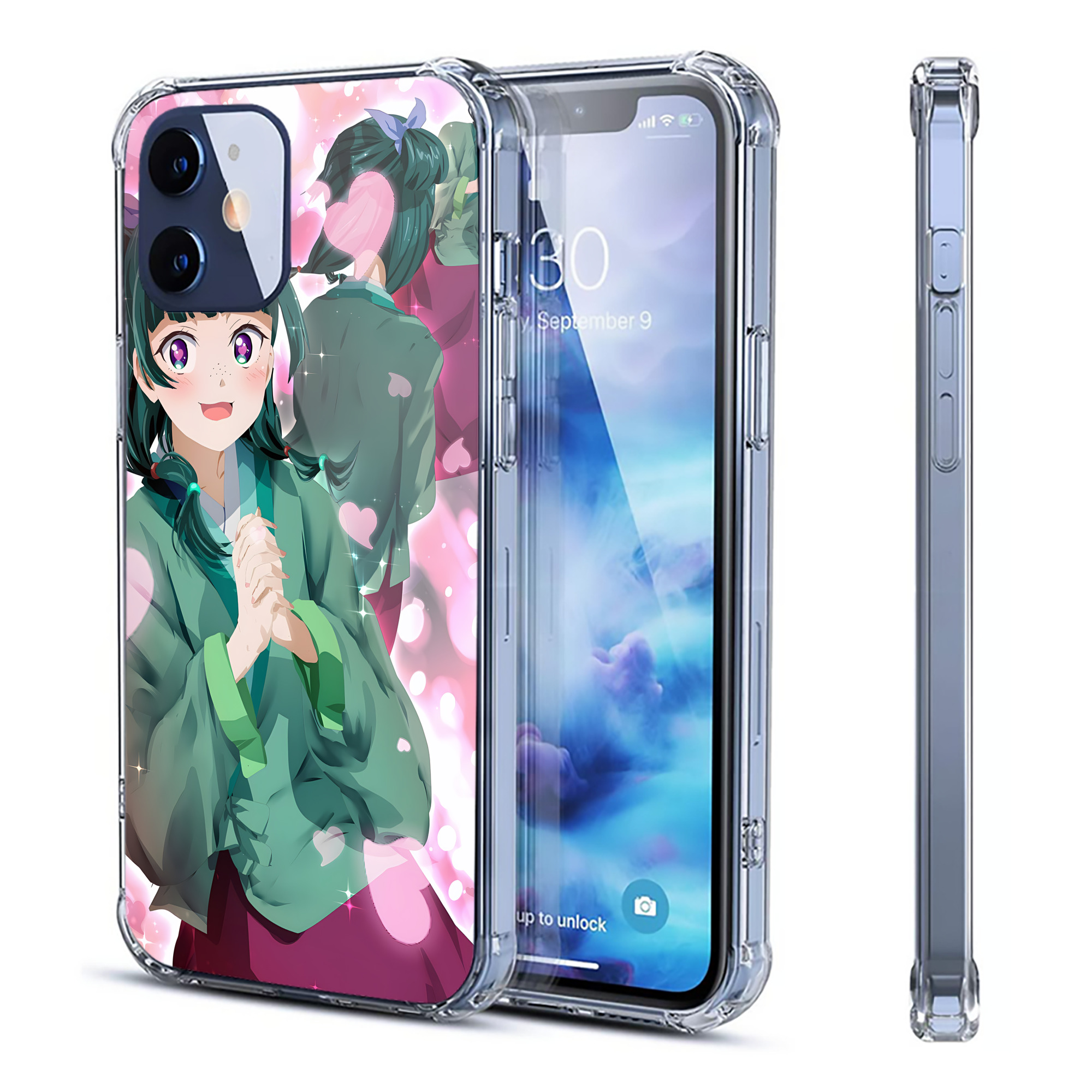 （画像用） 薬屋のひとりごと The Apothecary Diaries 【iPhone 12シリーズ対応】透明スマホケース（クリアソフトケース）